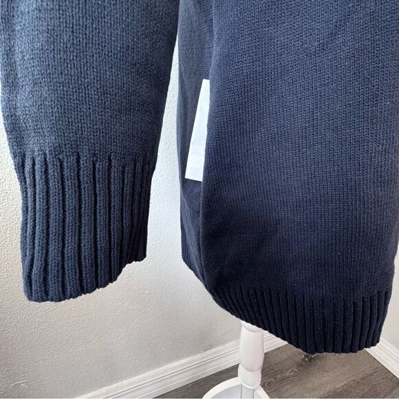 Jason Wu Blue Cardigan Button Down Oversized Chunky Pockets Size Small NWOT - Picture 6 of 13